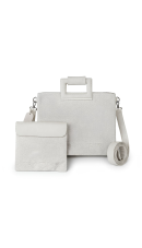 תיק טלית מפואר דמוי פשתן – רקמת “יברכך”