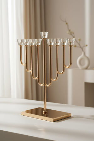 חנוכייה יוקרתית דגם  להבה