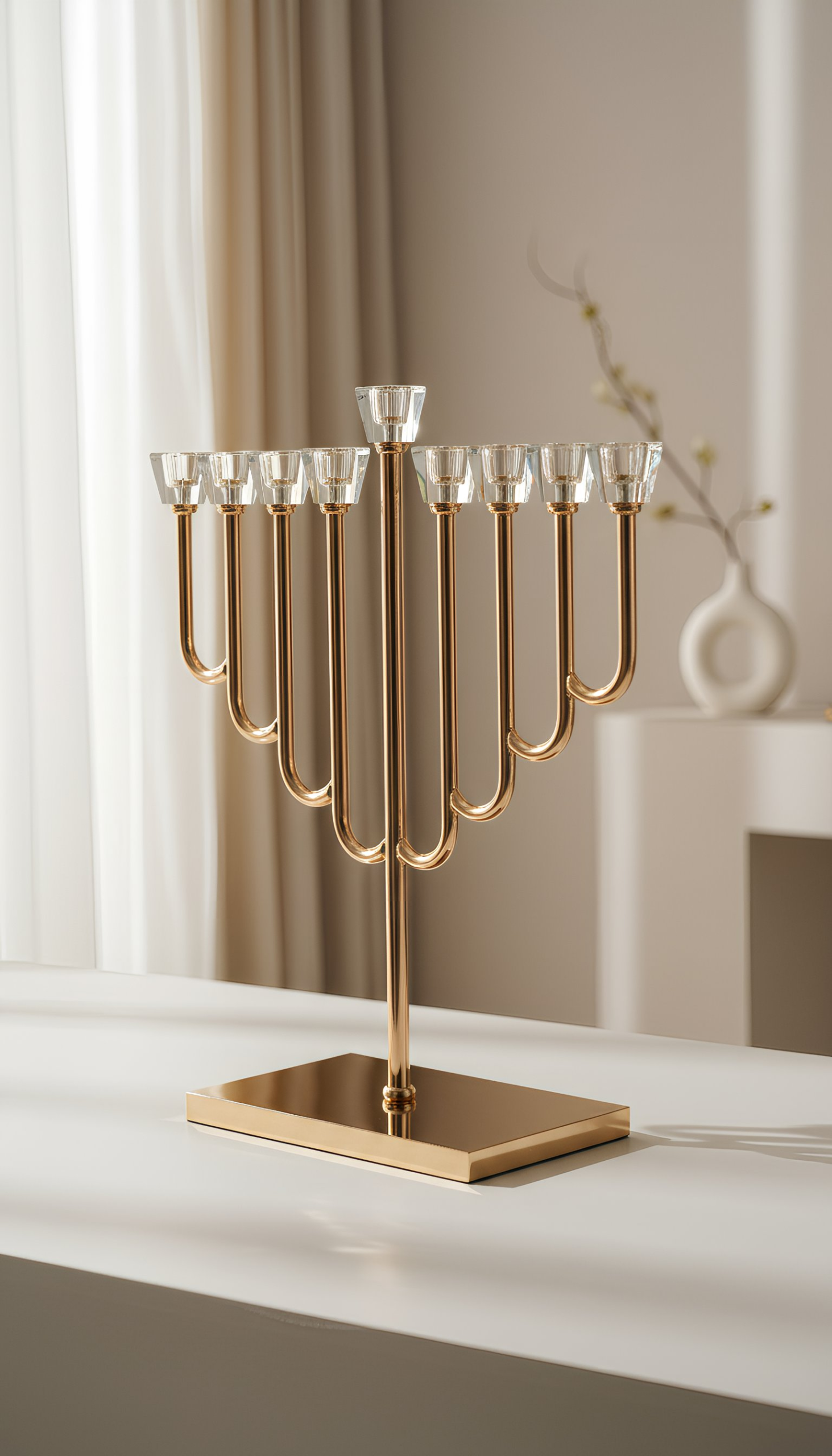 חנוכייה יוקרתית דגם  להבה