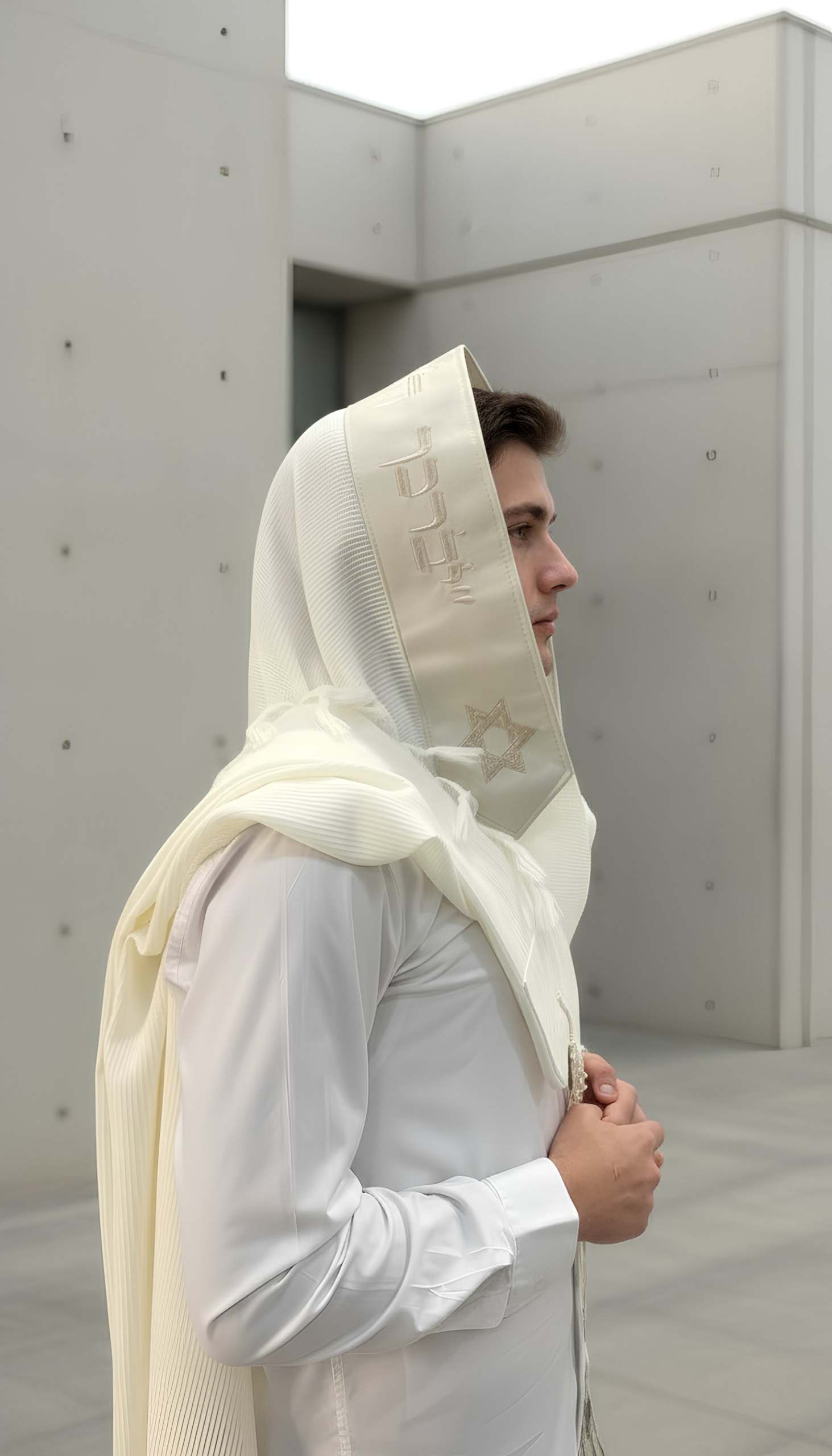 טלית צמר פרימיום דגם “יברכך השם" – תמונה 2