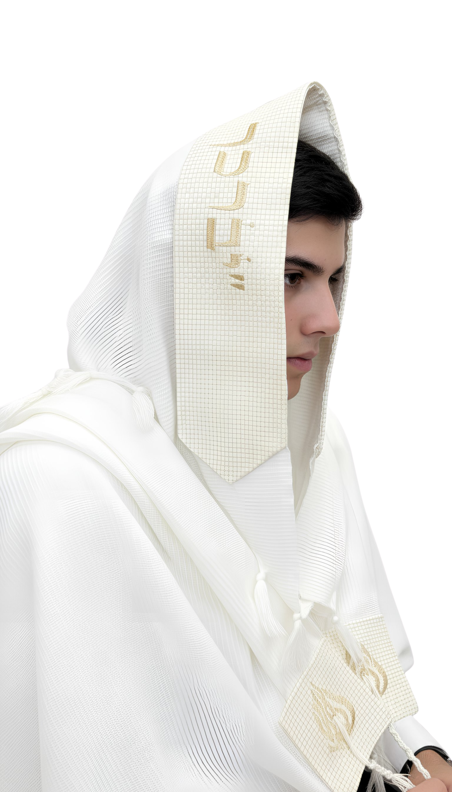 טלית צמר יוקרתית בדגם “יברכך פרימיום”