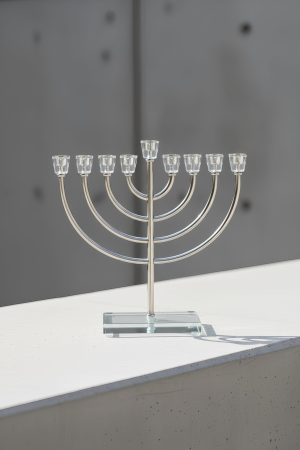 חנוכייה "מאור הכסף" 36 ס"מ